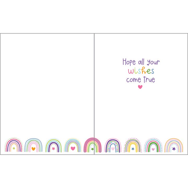 Rainbows Birthday Greeting Card