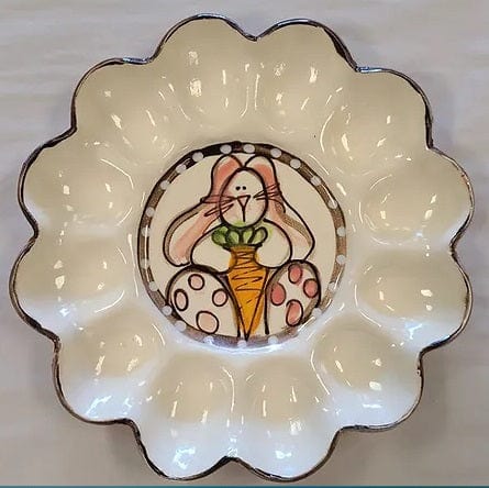 Heartfelt Traditions Heartfelt Traditions Egg Tray, AW Bunny Carrot - Little Miss Muffin Children & Home