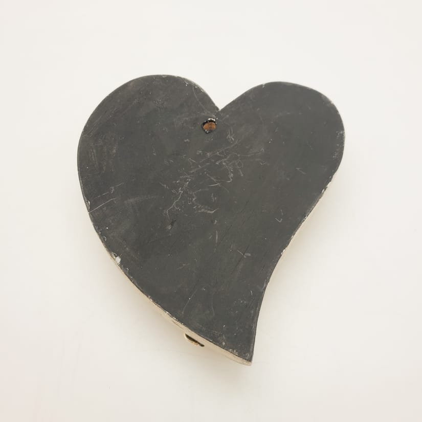 Contreras Designs Handmade Gold Milagro Heart - Little Miss Muffin Children & Home