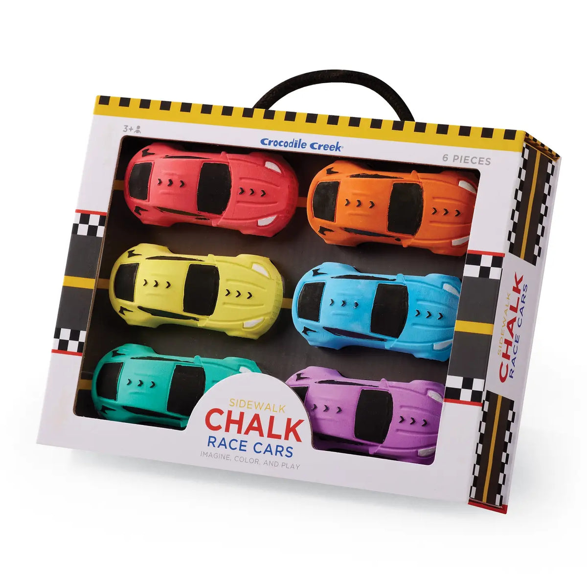 Crocodile Creek Race Cars Sidewalk Chalk - Little Miss Muffin Children & Home