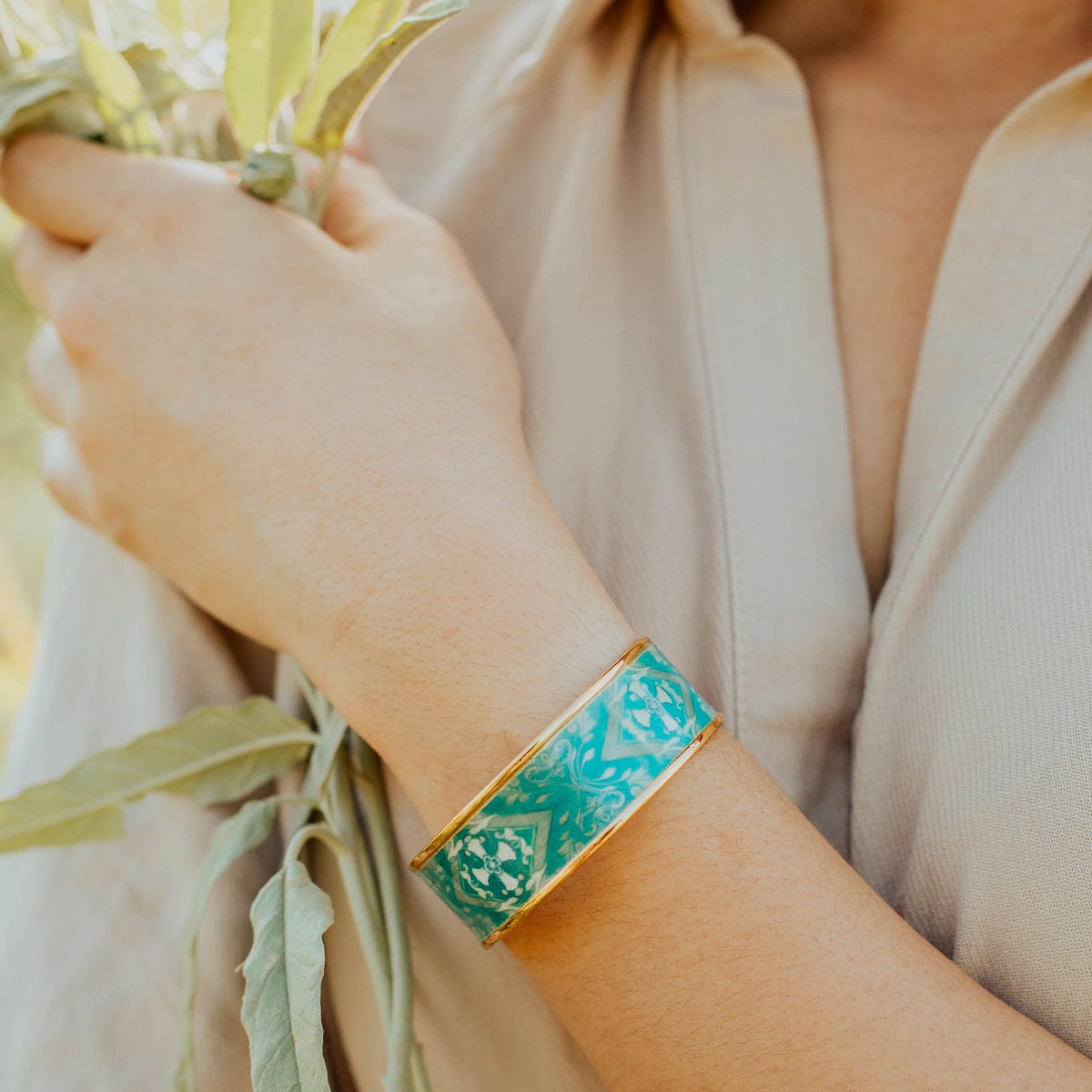 My Saint My Hero My Saint My Hero Vestment Cuff - Gold - Little Miss Muffin Children & Home