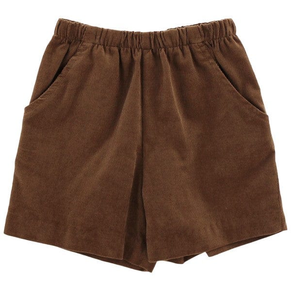 Bailey Boys Bailey Boys Elastic Waist Short -Chocolate Brown Cord - Little Miss Muffin Children & Home