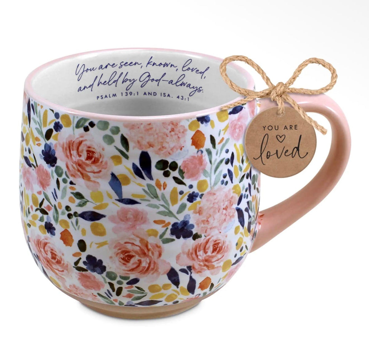Dicksons Blooming Joy You Are Seen 18oz LCP Mug - Little Miss Muffin Children & Home
