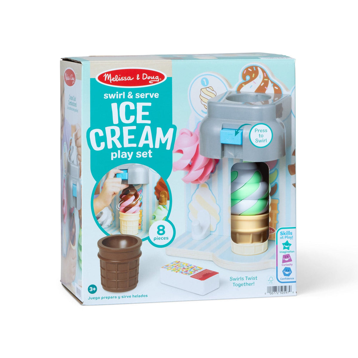 Melissa & Doug Swirl & Serve Ice Cream Play Set - Little Miss Muffin Children & Home