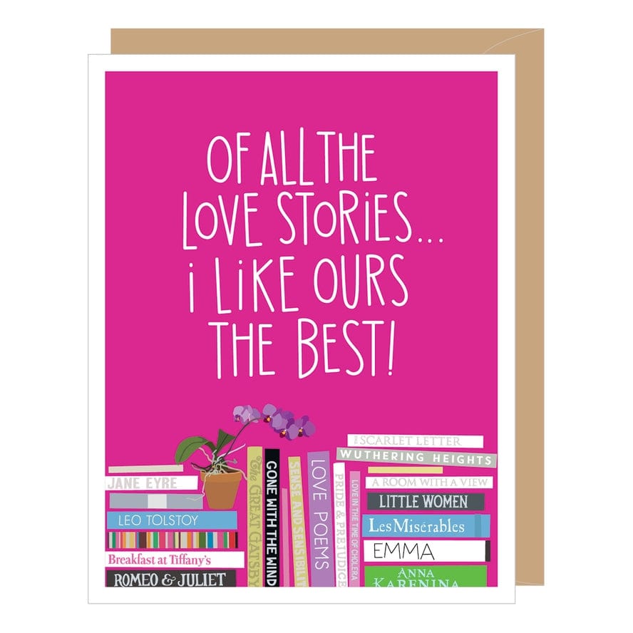 Apartment 2 Cards Apartment 2 Cards Love Stories Anniversary Card - Little Miss Muffin Children & Home
