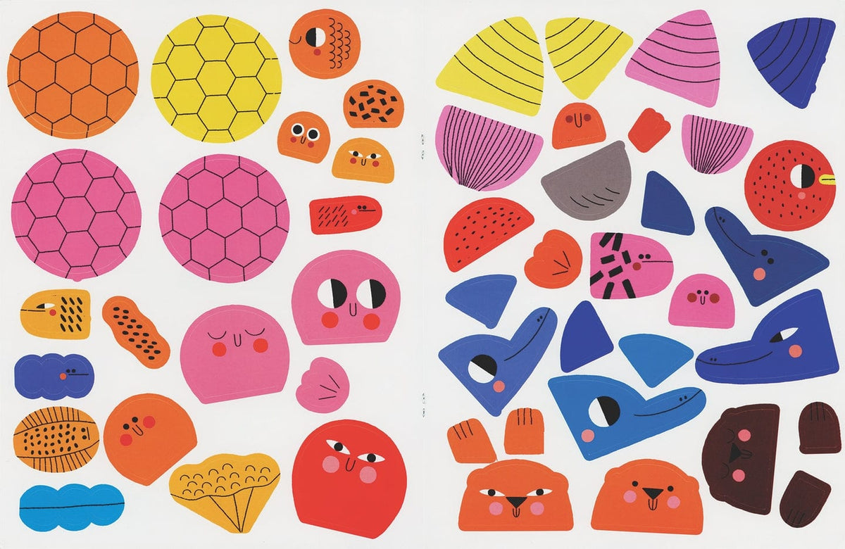 EDC Publishing Ocean, Missing Bits Sticker Book - Little Miss Muffin Children & Home