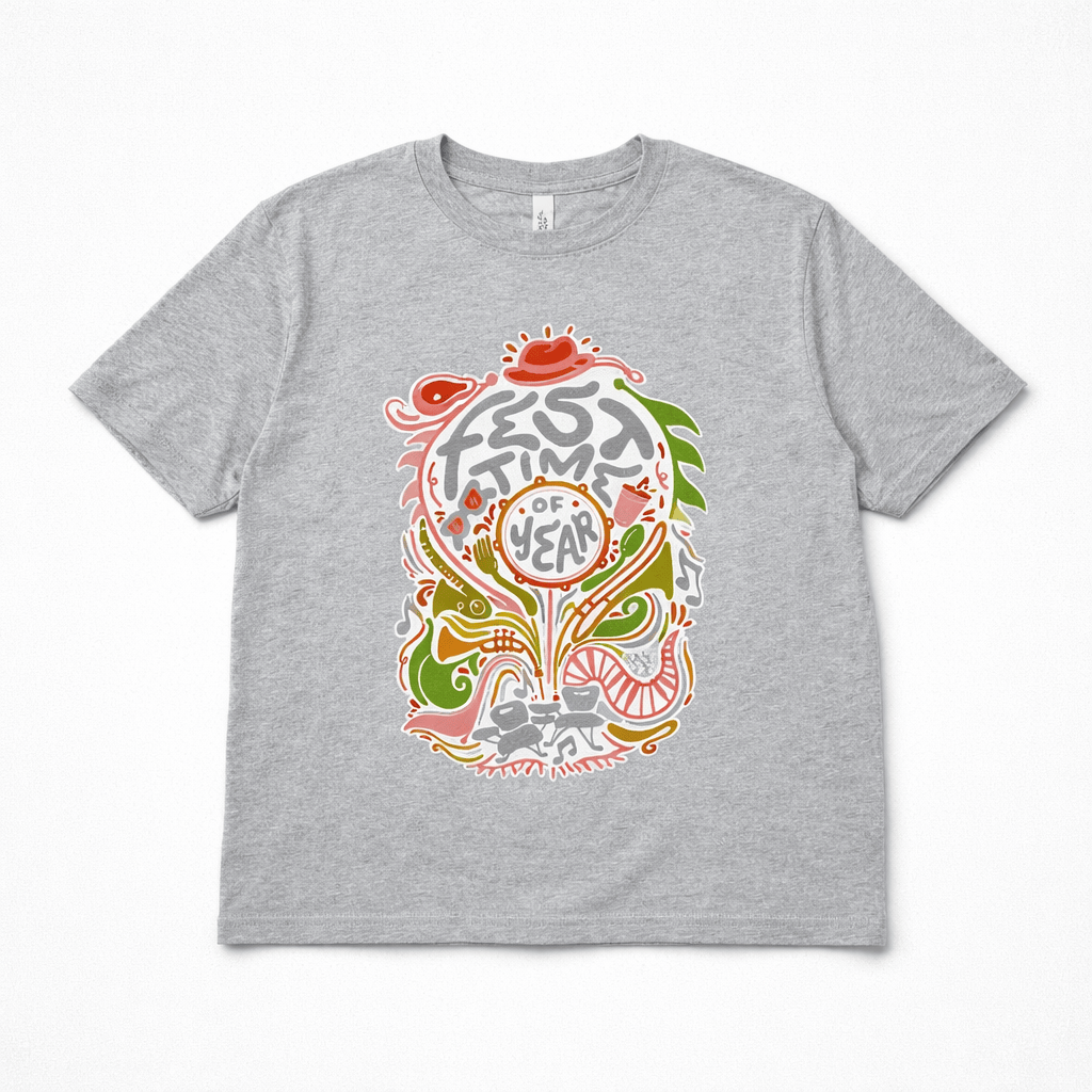 Whereable Art Fest Time of Year Ladies Tee - Little Miss Muffin Children & Home