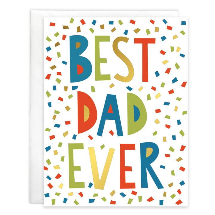 Dad Confetti Father's Day Greeting Card