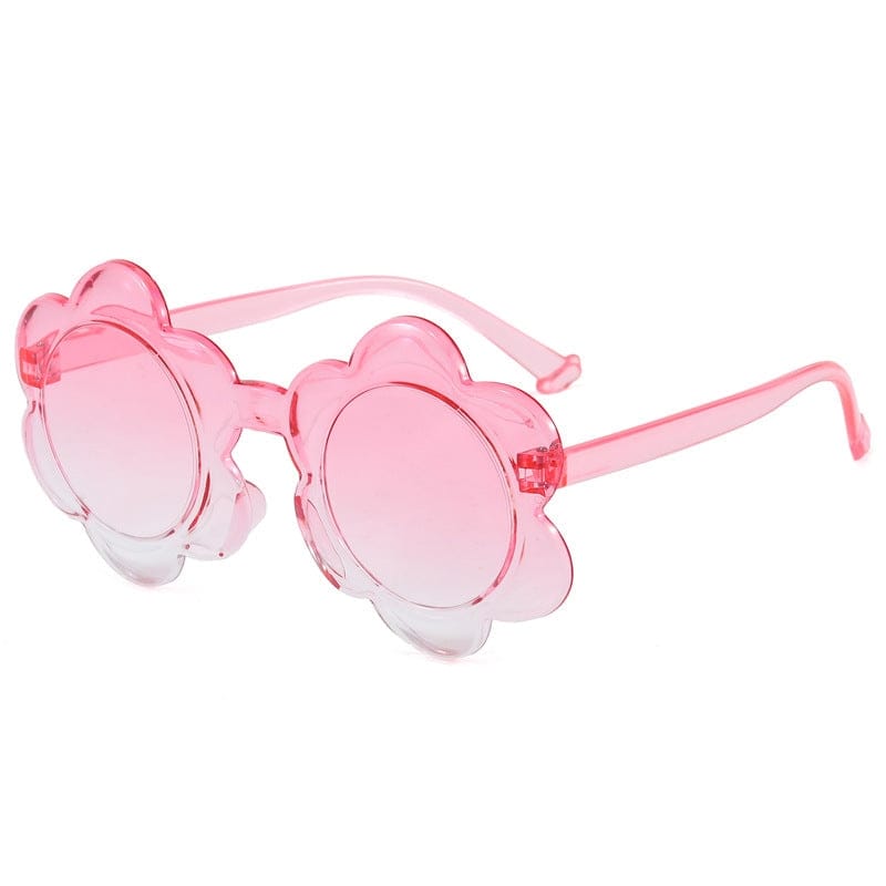 Auraquise Kids Pink & White Flower Shaped Sunglasses - Little Miss Muffin Children & Home