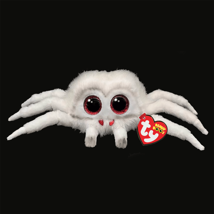 Beanie Boos plush - Spinderella the Spider in white