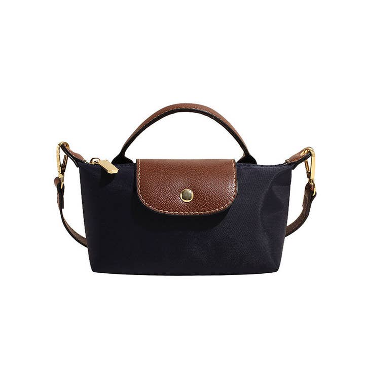 Sweetkama Navy Color Block Flap Crossbody Phone Wallet Bag - Little Miss Muffin Children & Home