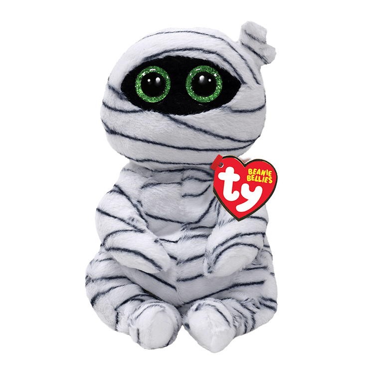 Ty Inc Ty Inc Beanie Baby Bellies Tatters White Mummy - Little Miss Muffin Children & Home