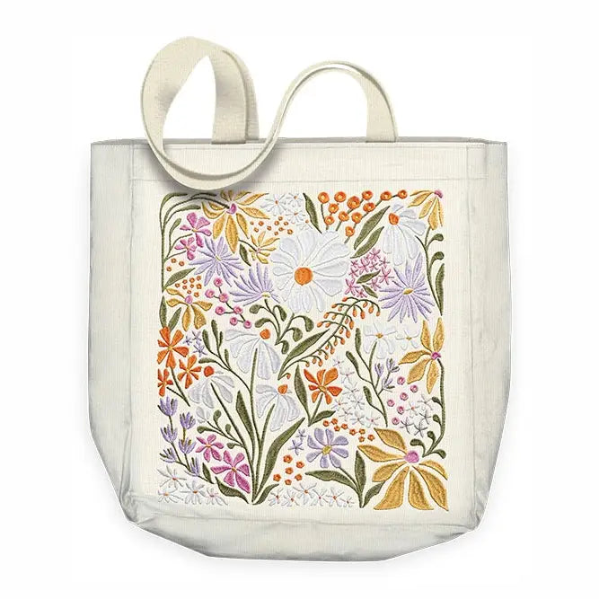 Flower Market Wildflowers Tote Bag