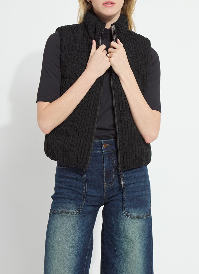 Lysse Lysse Rowyn Reversible Sleeveless Puffer Vest in Donegal Tweed - Little Miss Muffin Children & Home