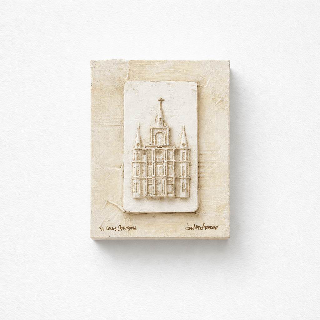 John Marc Anderson Cream Cathedral 6x8 - Little Miss Muffin Children & Home