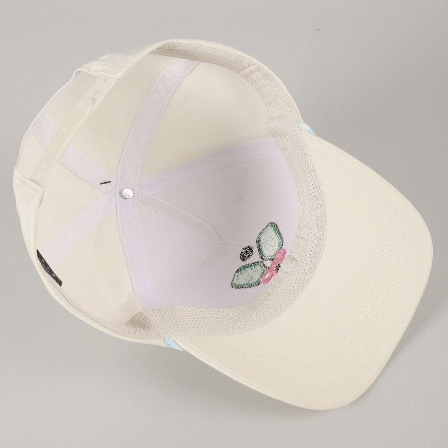 Fashion City Fashion City Pickleball Pad Ball Ribbon Embroidery Trucker Hat in Green - Little Miss Muffin Children & Home