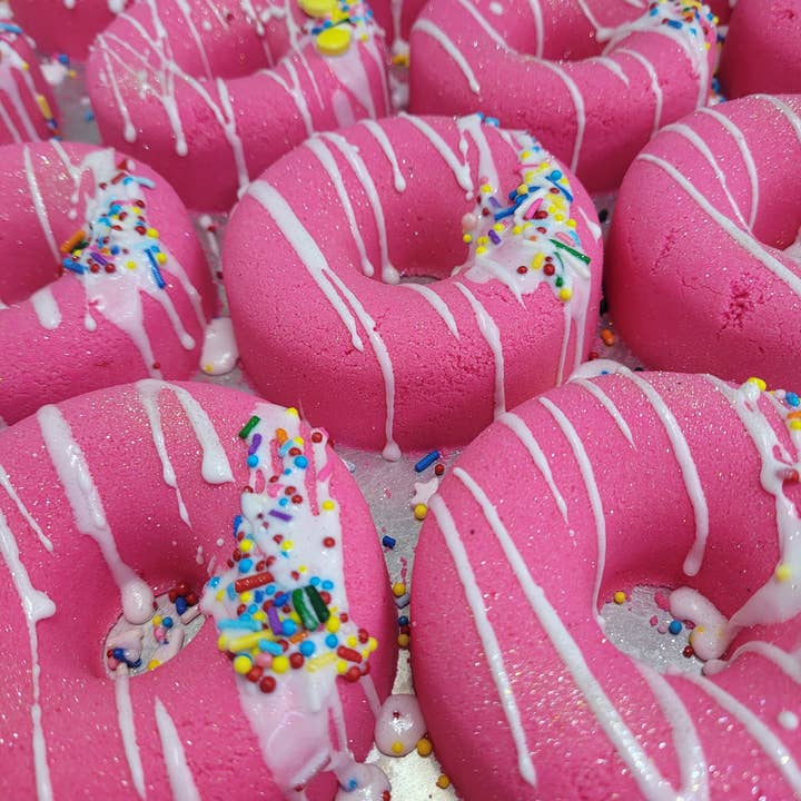 Essentially Nola Donut Dream Bath Bombs: Bath Time Gets Glazed and Amazed - Little Miss Muffin Children & Home