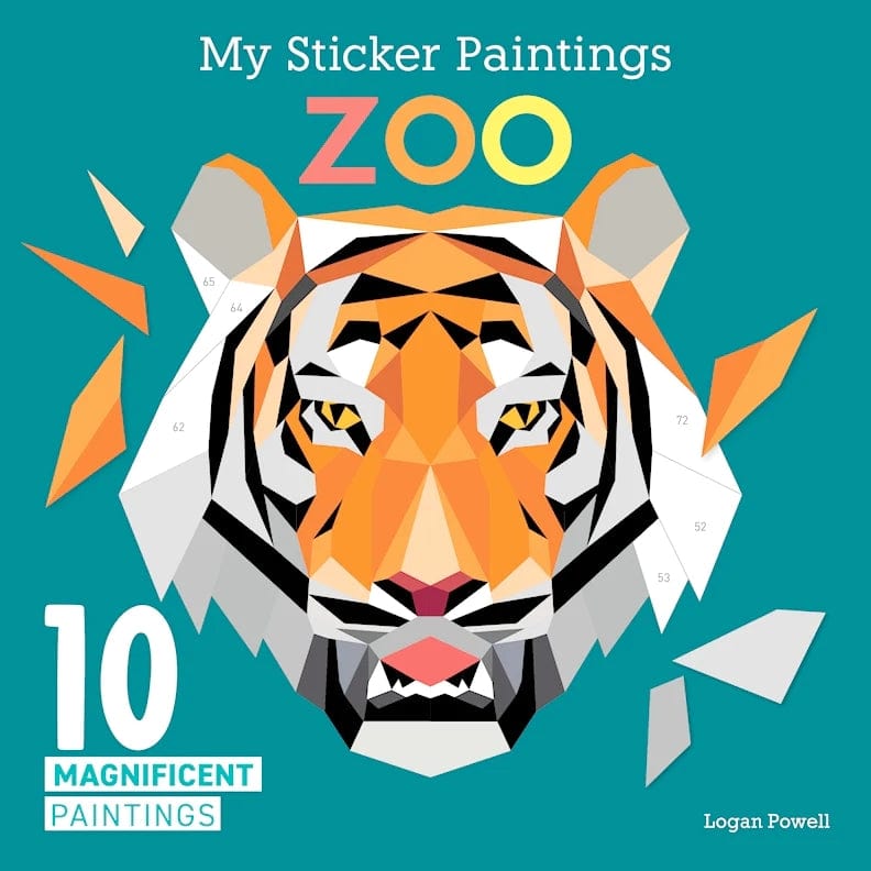 Wellspring Wellspring My Sticker Paintings: Zoo Animals Activity Book - Little Miss Muffin Children & Home