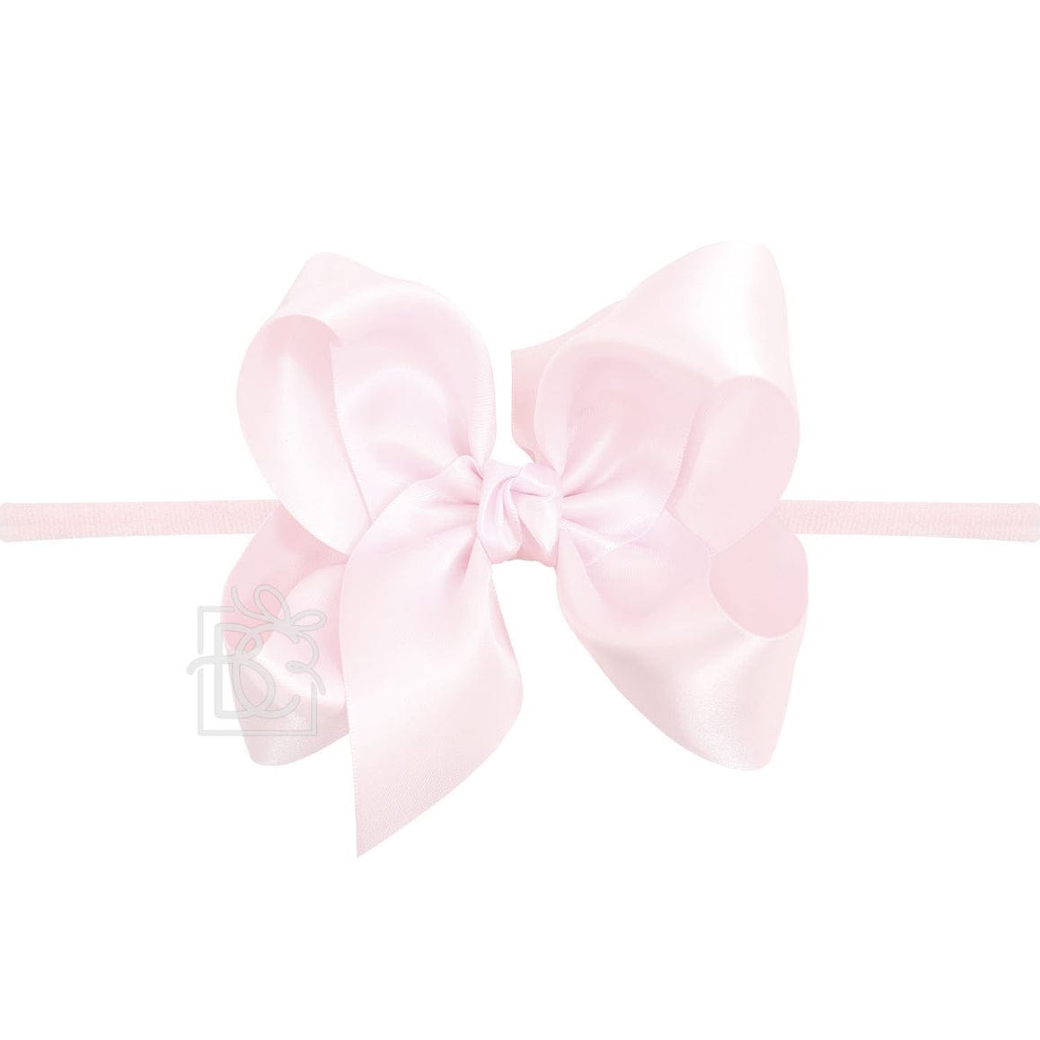 Beyond Creations Beyond Creations 1/4" Pantyhose Headband with Satin Bow, Pink - Little Miss Muffin Children & Home