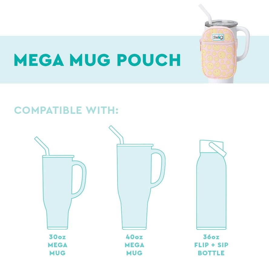 Swig Life Swig Life Cloud Nine Mega Mug Pouch - Little Miss Muffin Children & Home