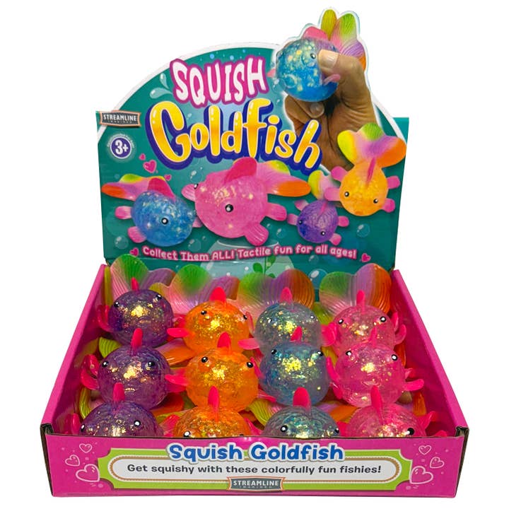 Squish Goldfish, 4 Available Colors