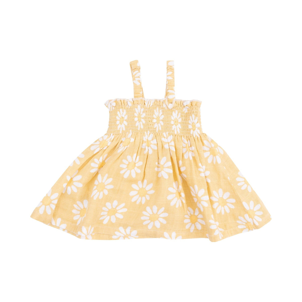 Angel Dear Angel Dear Smocked Top & Bloomer Yellow Mod Daisy - Little Miss Muffin Children & Home