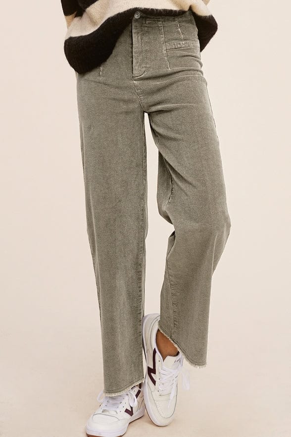 La Miel La Miel Mineral Washed Corduroy Pants - Little Miss Muffin Children & Home