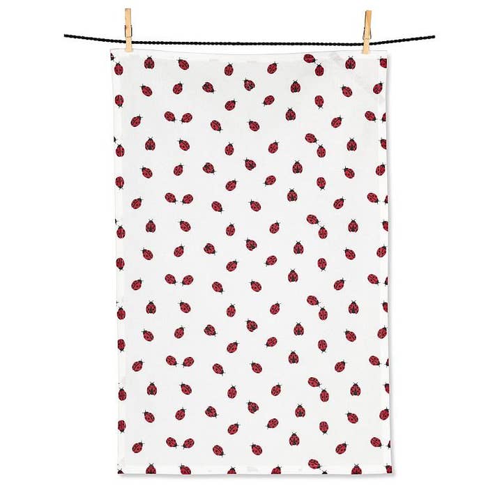 Abbott Ladybugs Kitchen Towel - Little Miss Muffin Children & Home