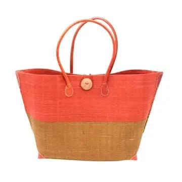 Shebobo Shebobo Monterey Two Tone Straw Tote Bag - Little Miss Muffin Children & Home