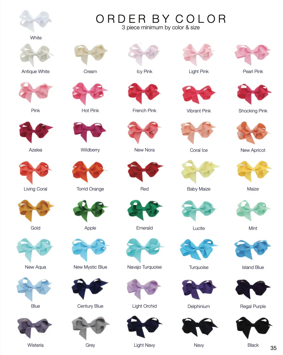 Long Tail Grosgrain Bow