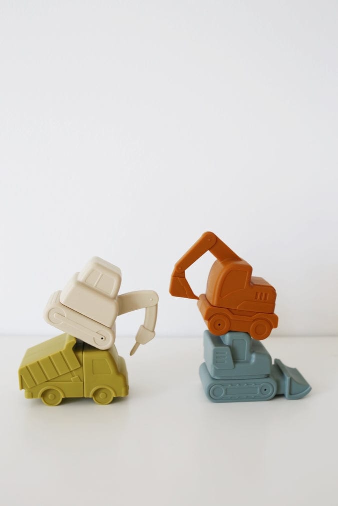 Marlowe & Co Marlowe & Co Construction Silicone Bath Toy Set - Little Miss Muffin Children & Home