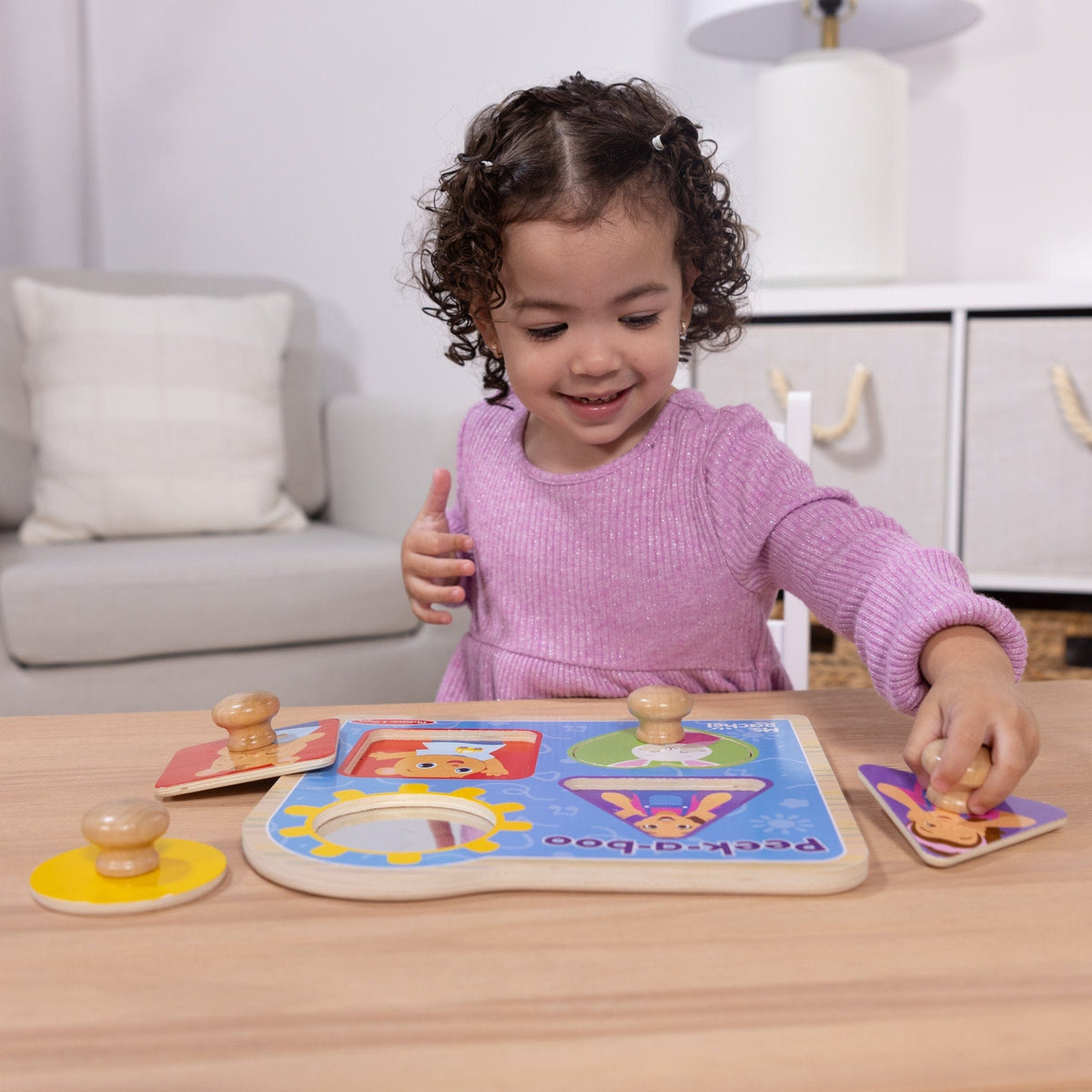 Melissa & Doug Melissa & Doug Ms Rachel Jumbo Knob Puzzle - Little Miss Muffin Children & Home
