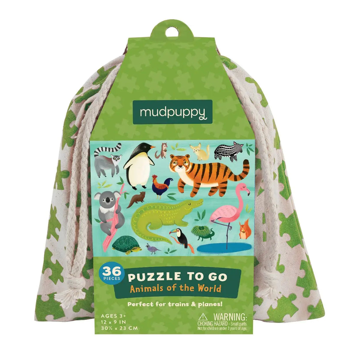 Chronicle Books Animals Of The World Puzzle To Go - Little Miss Muffin Children & Home