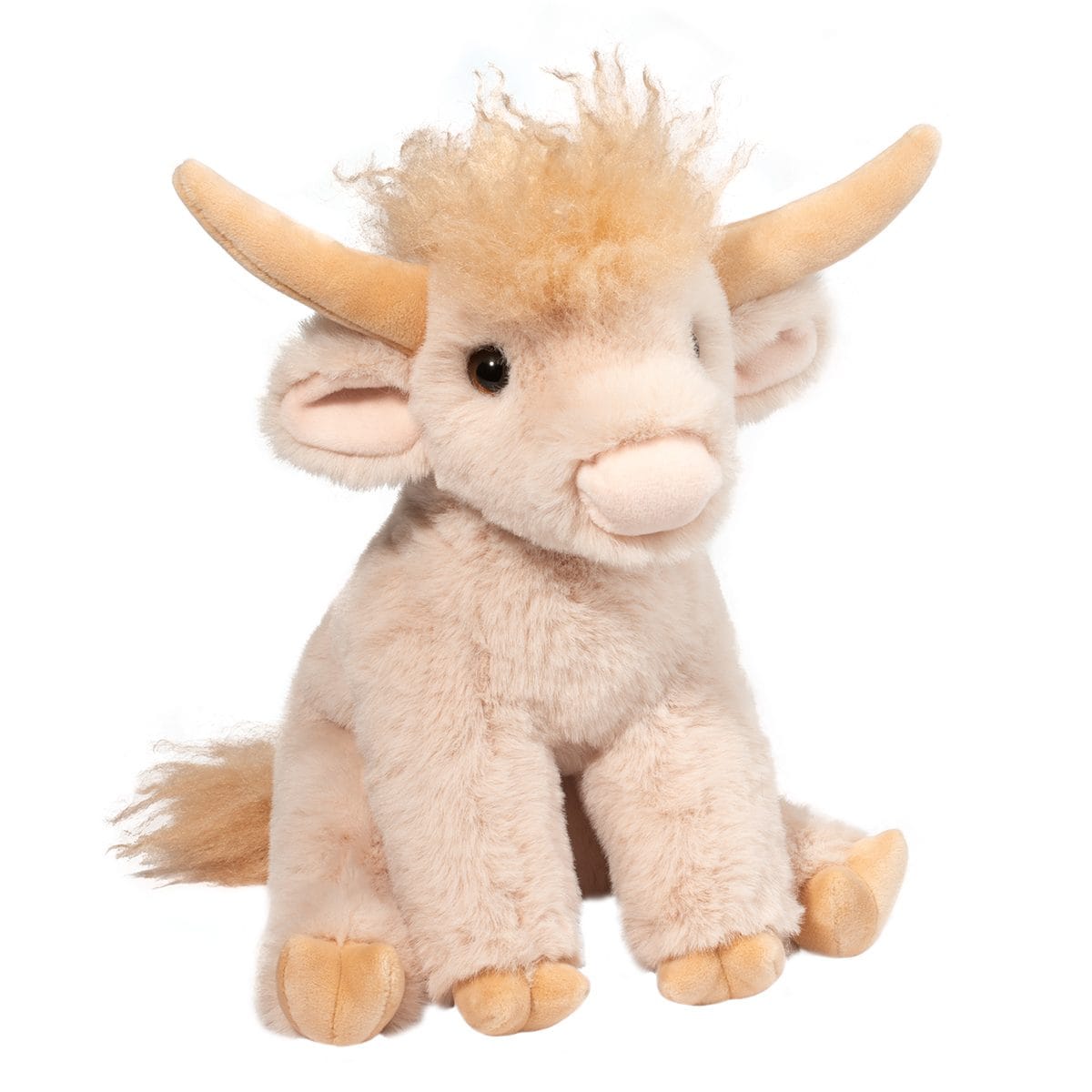 Douglas Toys Laddie Soft Cream Highland Cow - Little Miss Muffin Children & Home