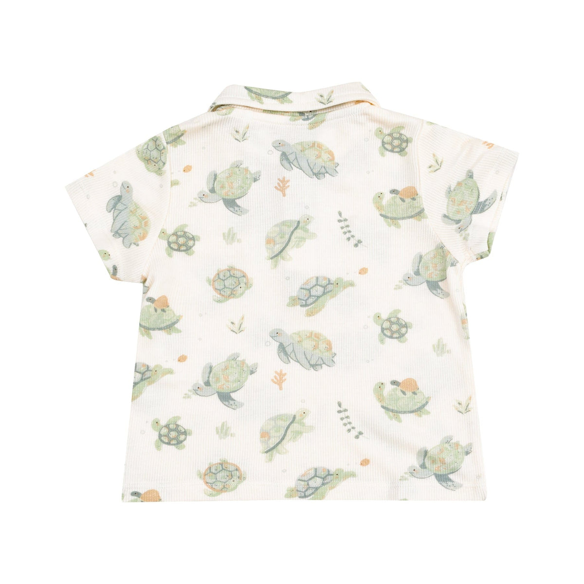 Angel Dear Angel Dear Sea Turtles Polo Shirt And Muslin Shorts - Little Miss Muffin Children & Home