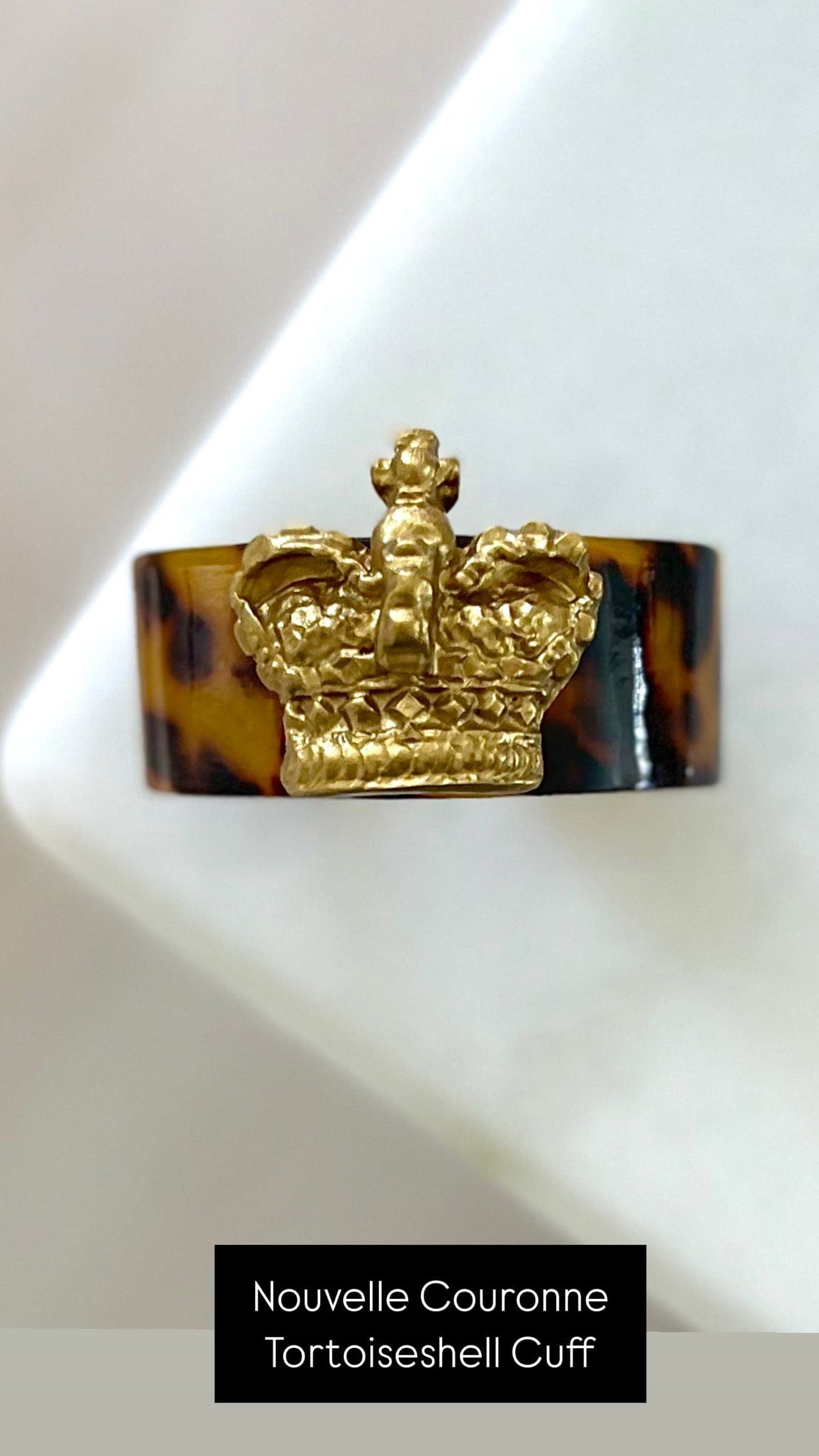 Carol Cassisa Carol Cassisa Nouvelle Couronne Tortoise Shell Cuff - Little Miss Muffin Children & Home
