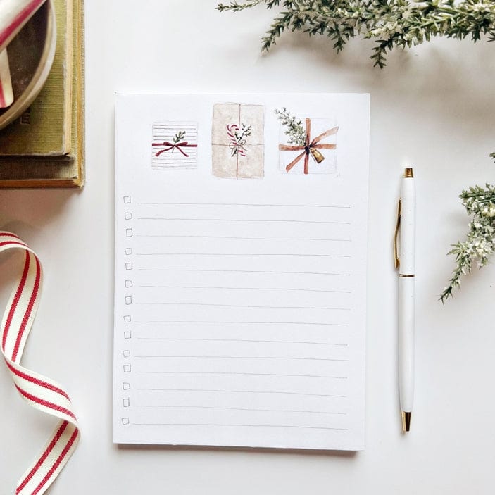 Emily Lex Studio Emily Lex Studio Christmas Checklist Notepad - Gifts - Little Miss Muffin Children & Home