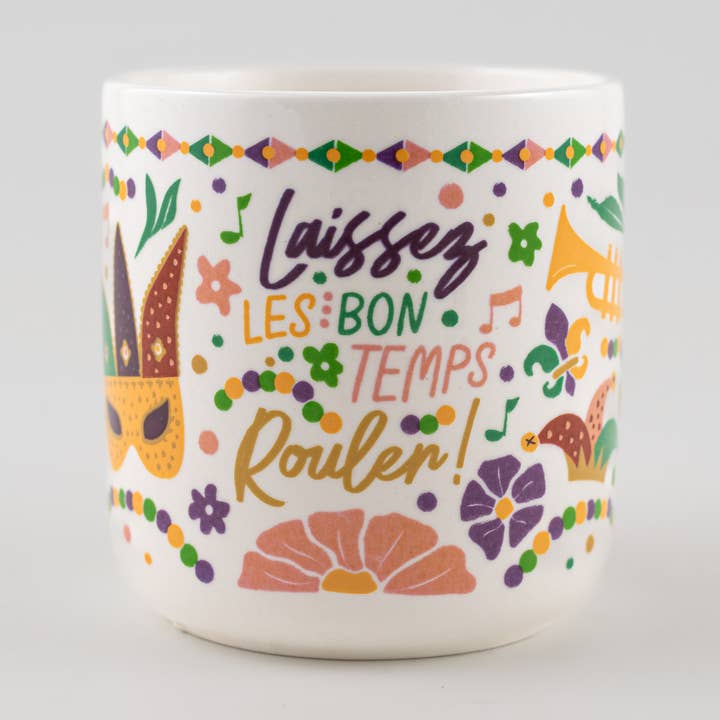 The Parish Line Laissez Mardi Gras Mug - Little Miss Muffin Children & Home