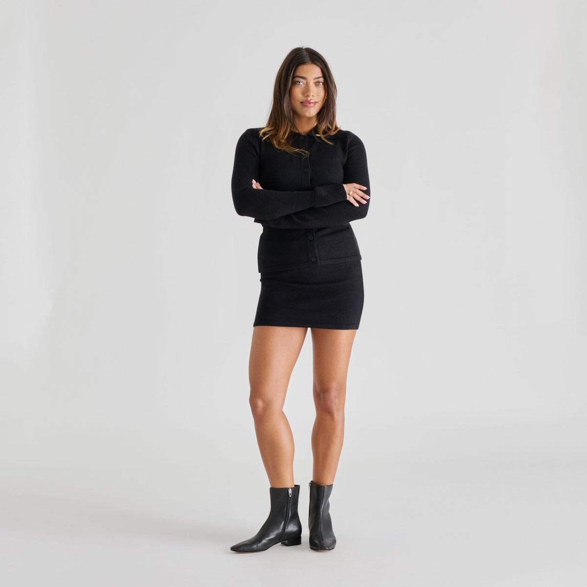 Dolce Vita Dolce Vita Tarine Black Leather Ankle Booties - Little Miss Muffin Children & Home