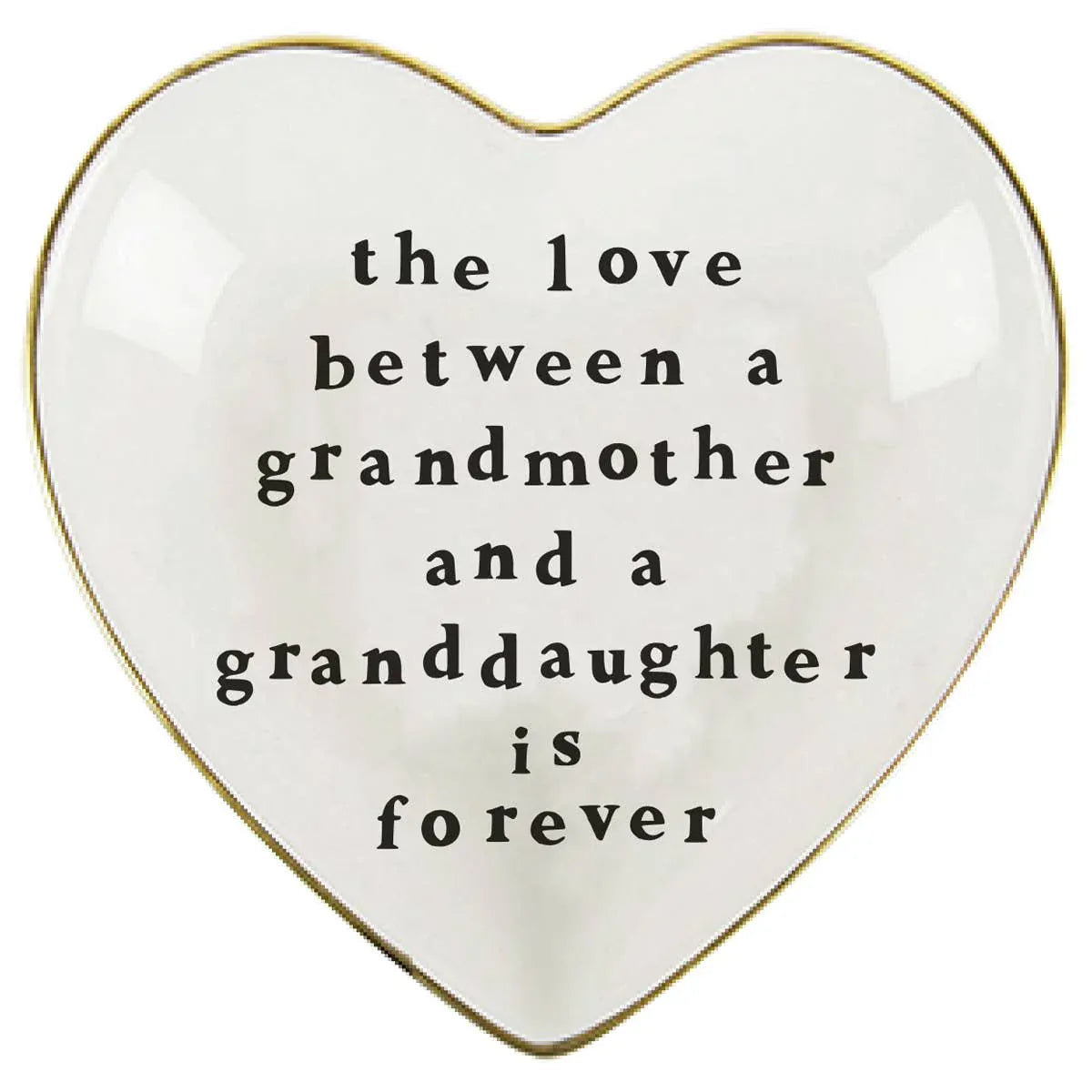 Love Grandma Ceramic Heart Shaped Dish