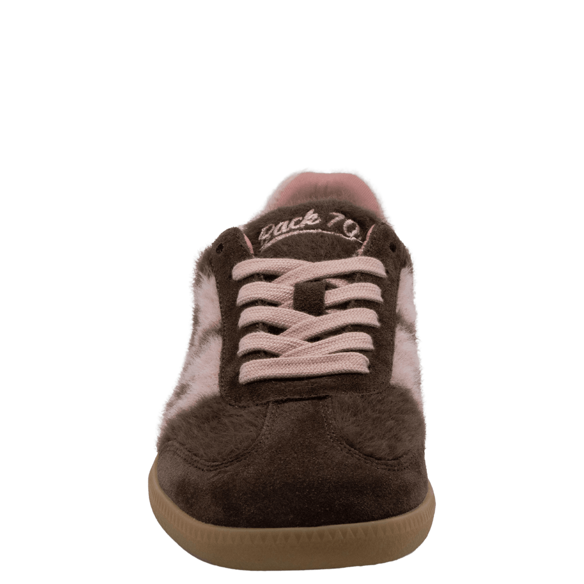 Mohair Sneaker in Coffee Pink