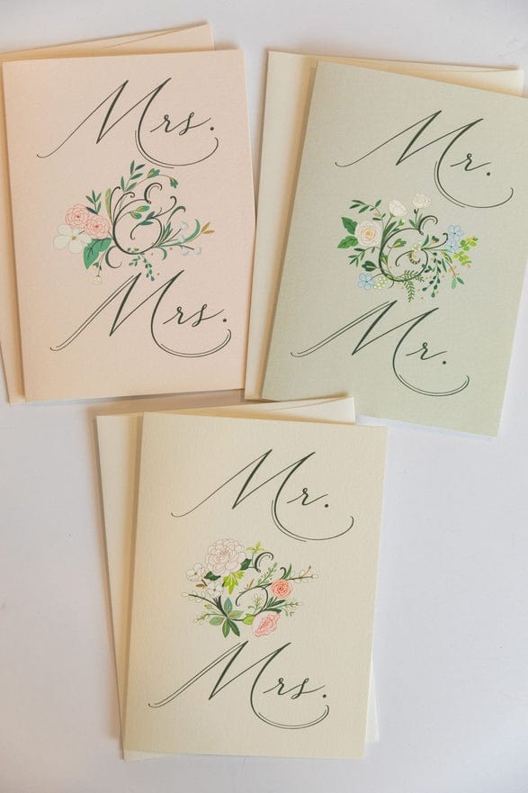 Karen Adams Designs Karen Adams Designs Mr. & Mrs. Greeting Card - Little Miss Muffin Children & Home