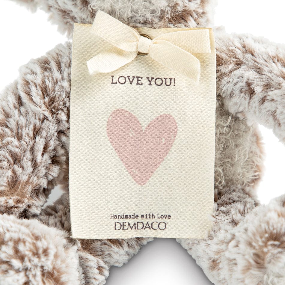 Demdaco Mini Giving Bear - Pink Heart - Little Miss Muffin Children & Home