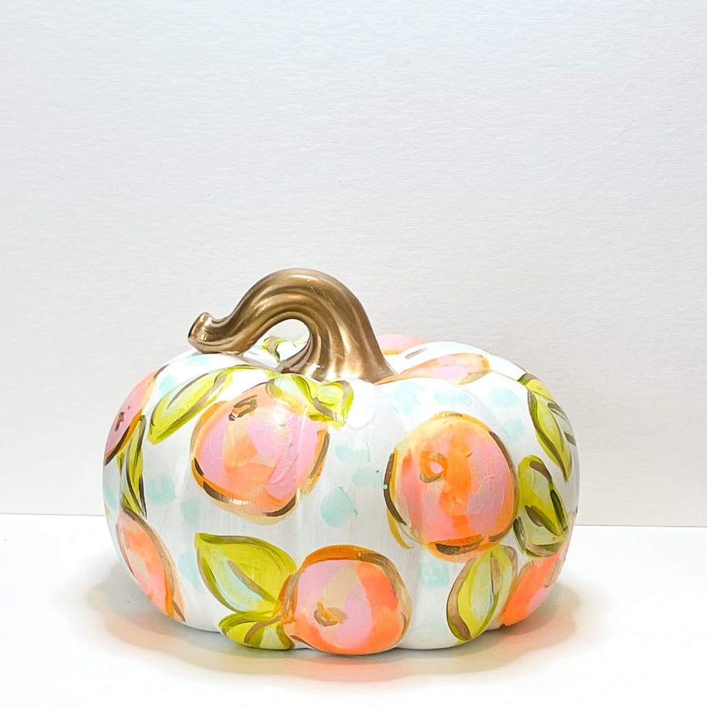 Jessica Reynolds Art Large Citrus Pumpkin - Little Miss Muffin Children & Home