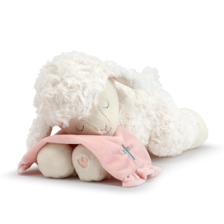 Demdaco Pink Goodnight Prayer Mechanical Lamb - Little Miss Muffin Children & Home