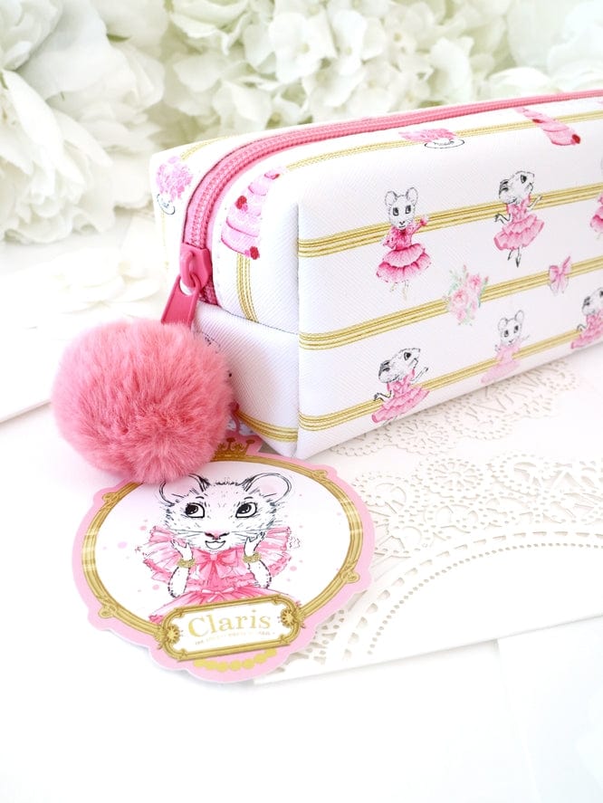 Bunnies by the Bay Bunnies By The Bay Claris The Mouse Magnificent Mess Pencil Case - Little Miss Muffin Children & Home