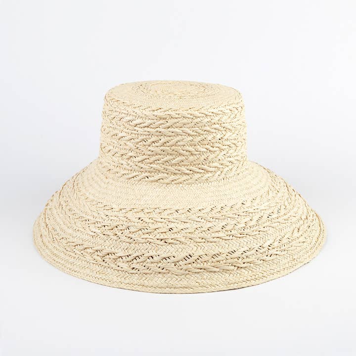 Elegancia Tropical Genuine Panama Hats Rope Straw Bucket Limited Edition Panama Hat - Little Miss Muffin Children & Home