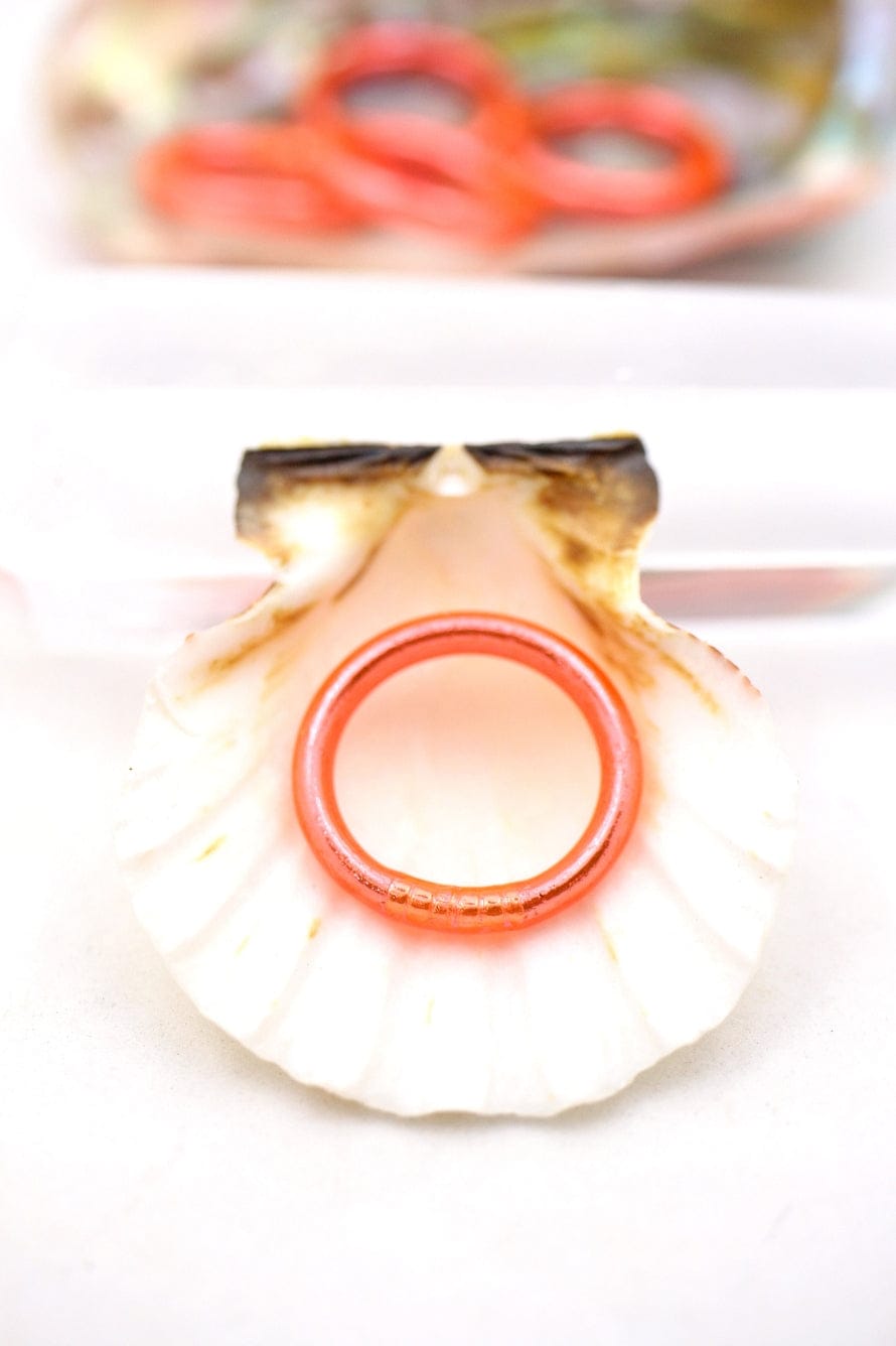Woman Shops World Thai Buddhist Temple Ring, Coral - Little Miss Muffin Children & Home