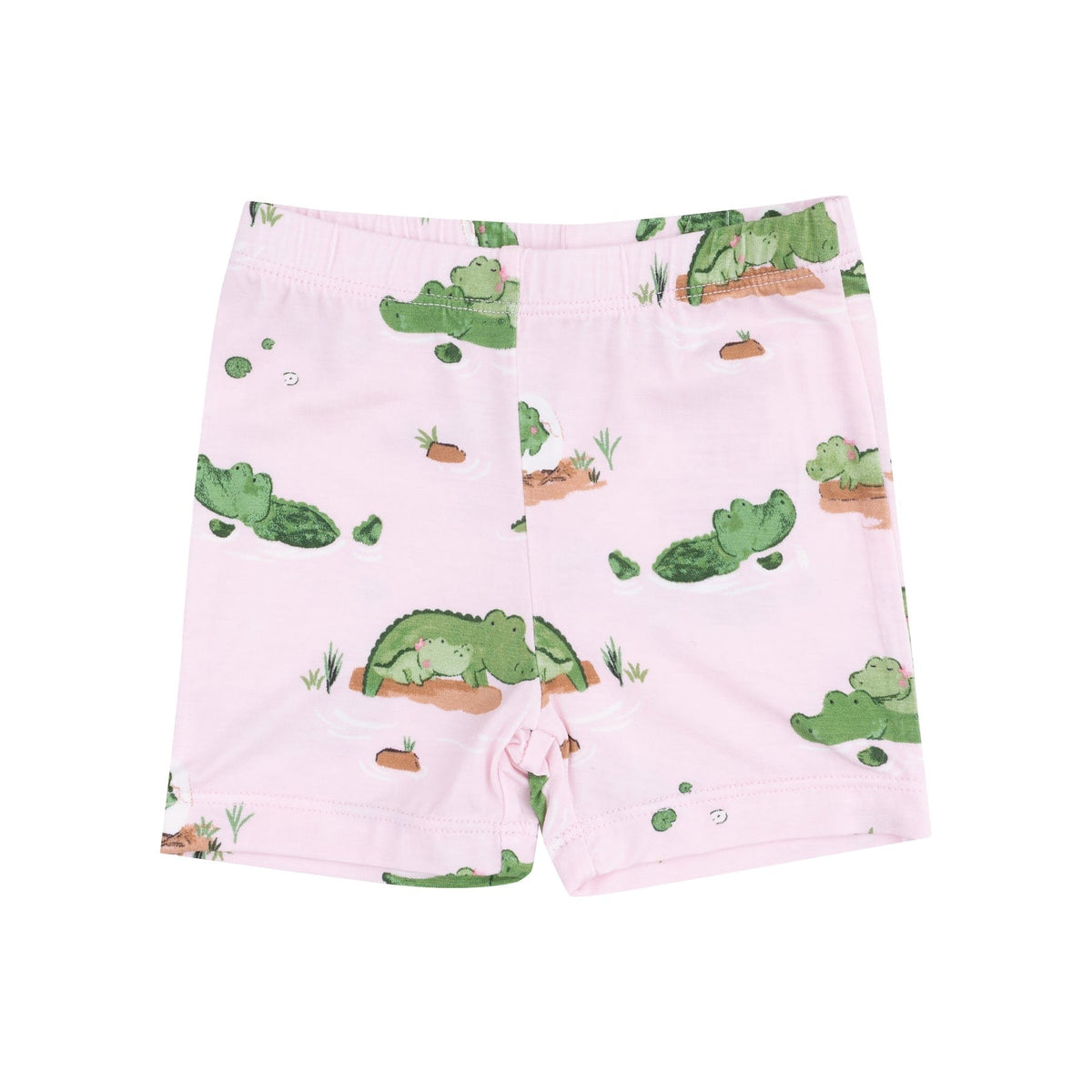 Angel Dear Angel DearAlligator Pink Loungewear Short Set - Little Miss Muffin Children & Home