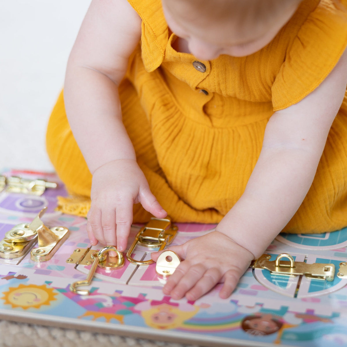 Melissa & Doug Princess Castle Latches Board - Little Miss Muffin Children & Home